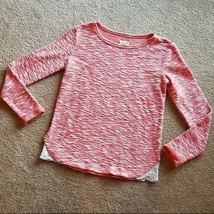 Maison Jules coral sweater